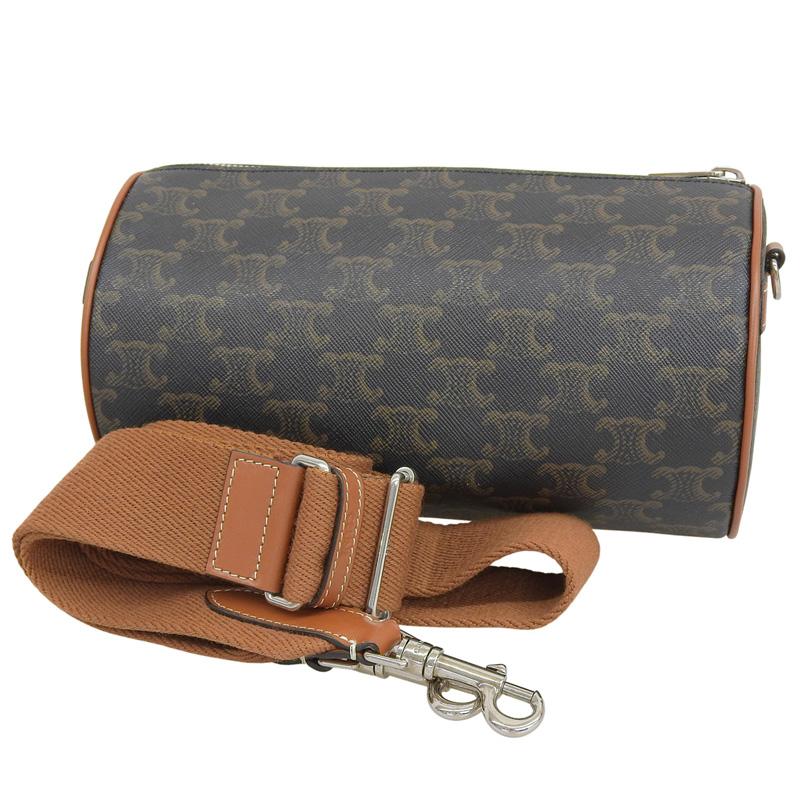 TRIOMPHE セリーヌ CELINE トリオンフ シリンダー ショルダーバッグ