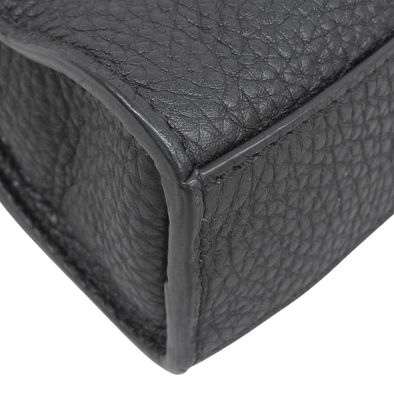 フェンディ FENDI セレリア ショルダーバッグ レザー ブラック 7VA407 中古 新入荷 OB2760 SELLERIA（FENDI） フェンディ FENDI セレリア ショルダーバッグ