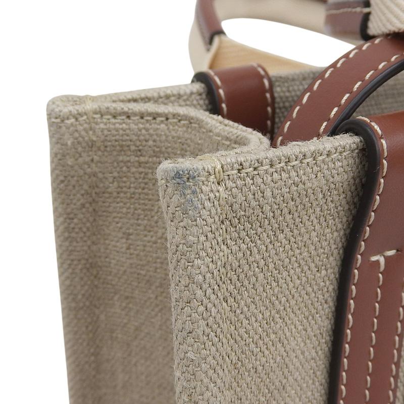 Chloe（クロエ） ウッディスモールトート 2WAY ハンドバッグ