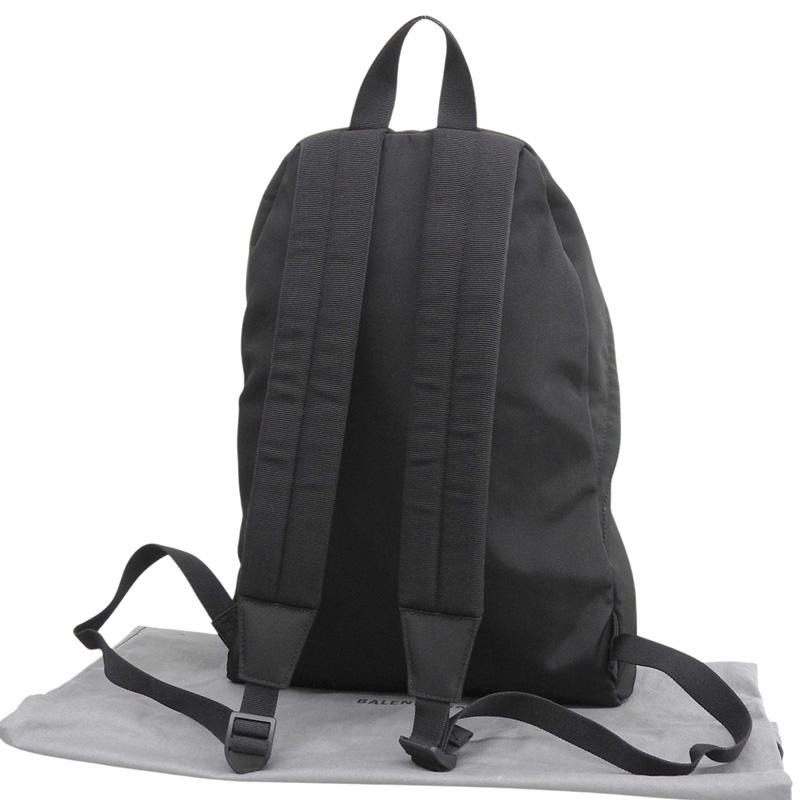 バレンシアガ BALENCIAGA エクスプローラー バックパック リュックサック ナイロン ブラック 503221 中古 新入荷 OB2824 BALENCIAGA（バレンシアガ） エクスプローラー バックパック リュック