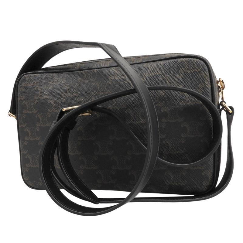 CELINE（セリーヌ） ミディアムメッセンジャー ロゴ ショルダーバッグ