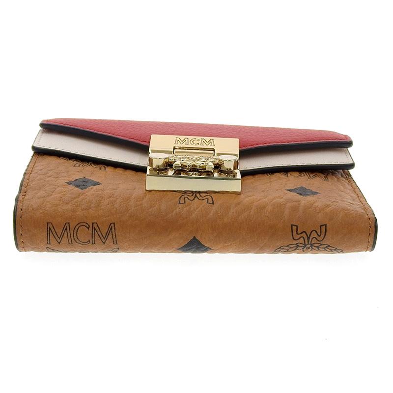 MCM エムシーエム三つ折り財布パトリシアヴィセトス