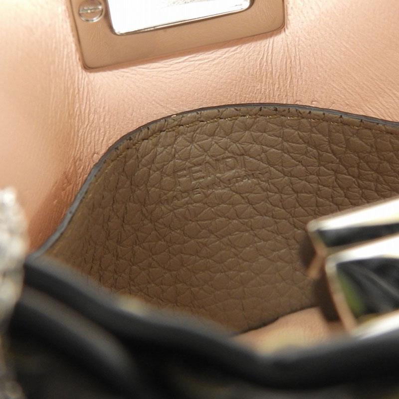 PEEKABOO フェンディ FENDI ピーカブーナノ バッグチャーム チェーン