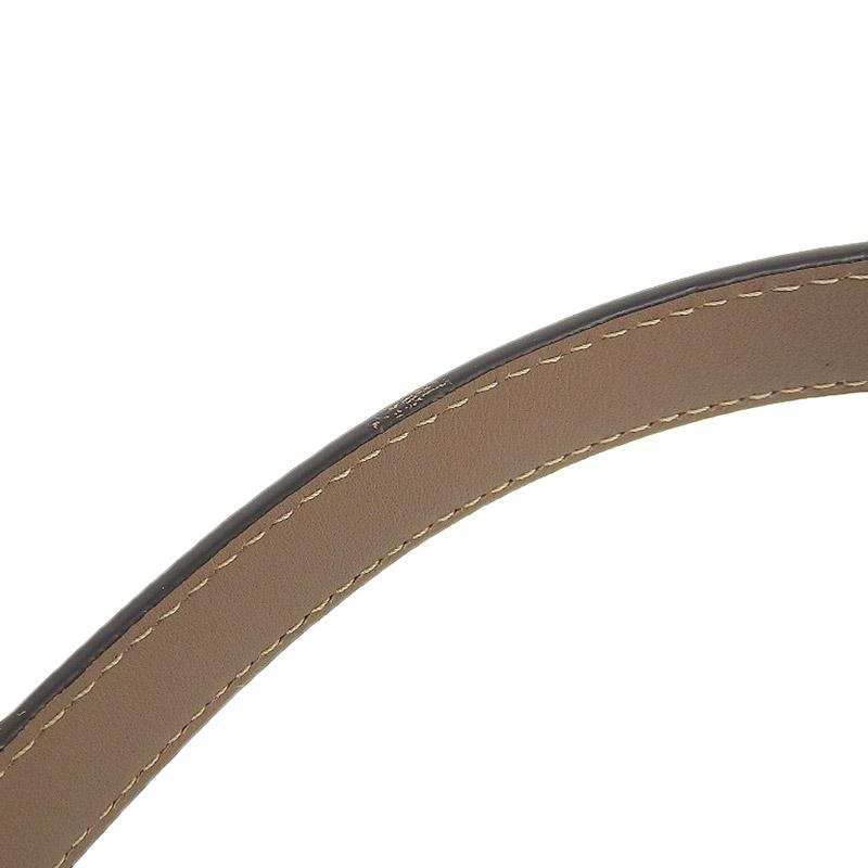 LOEWE（ロエベ） ショルダーストラップ レザー ブラウン ショルダー