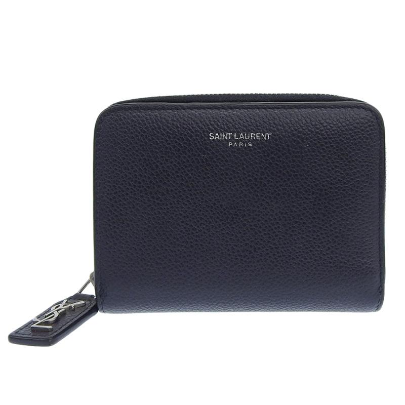 SAINT LAURENT サンローラン 二つ折り財布 コンパクトウォレット 