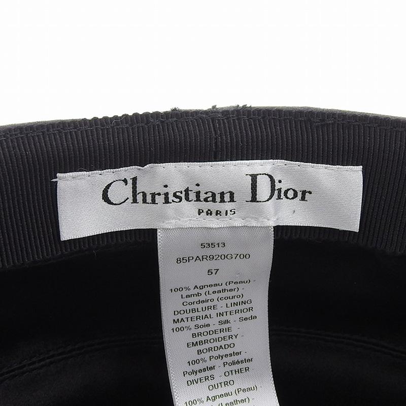 Christian Dior ディオール CHRISTIAN DIOR 帽子 キャスケット Christian Dior ディオール CHRISTIAN DIOR 帽子 キャスケット