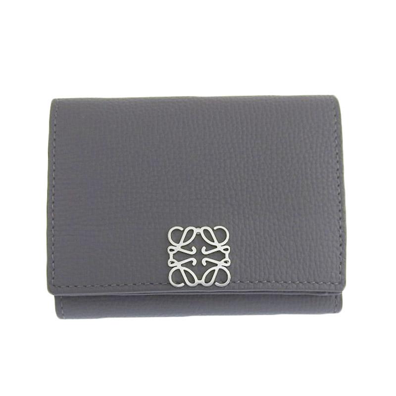 LOEWE パファーアナグラム トライフォールドウォレット 三つ折り財布 