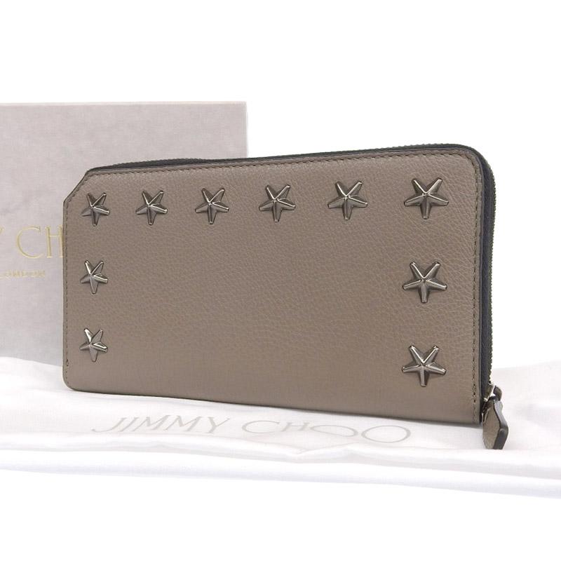 ⭐️新品未使用⭐️　ジミーチュウ　CARNABY S RCX　長財布　スタースタッズ JIMMY CHOO ジミーチュウ ラウンドファスナー 長財布 スター