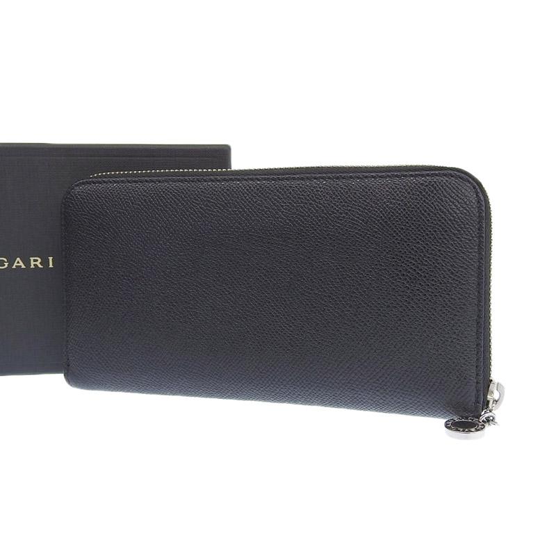 BVLGARI ブルガリ 長財布 ラウンドジップ クラシコ レザー ブラック 楽天市場】【財布】BVLGARI ブルガリ ブルガリブルガリ クラシコ