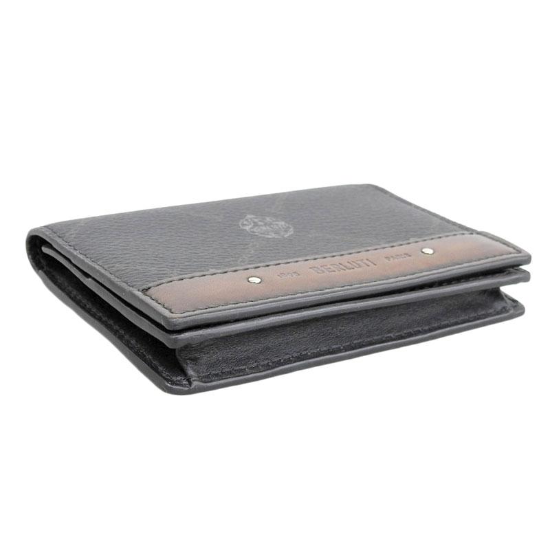 ベルルッティ BERLUTI カードケース 名刺入れ PVC レザー ブラック ブラウン 中古 新入荷 OBB0522 Berluti（ベルルッティ） カードケース 名刺入れ PVC レザー ブラック