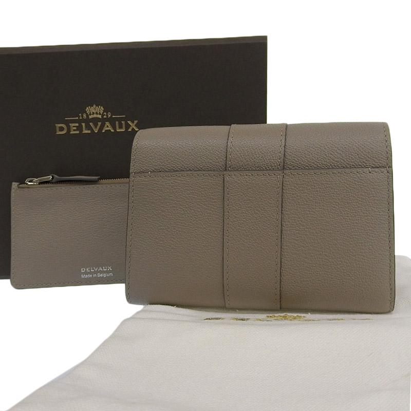 DELVAUX デルヴォー ブリヨン コンパクトウォレット DELVAUX デルヴォー 二つ折り財布 Brillant Compact Wallet