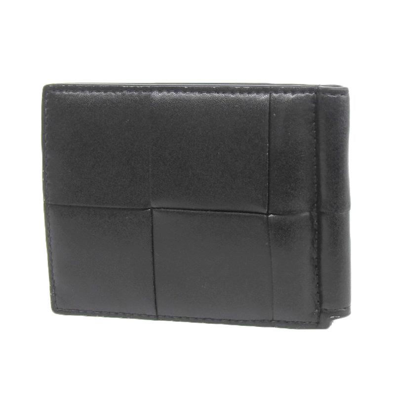 【美品】BOTTEGA VENETA カセット マネークリップ二つ折りウォレット CASSETTE（BOTTEGA VENETA） ボッテガヴェネタ BOTTEGA VENETA