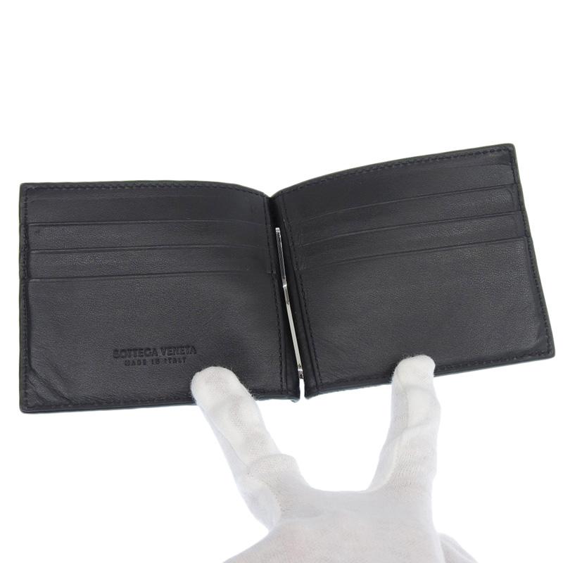 【美品】BOTTEGA VENETA カセット マネークリップ二つ折りウォレット CASSETTE（BOTTEGA VENETA） ボッテガヴェネタ BOTTEGA VENETA