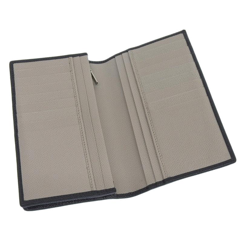 BVLGARI ブルガリ ロングウォレット 長財布 レザー ブラック