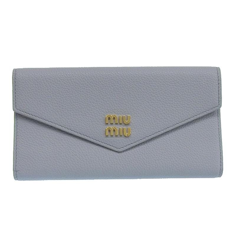 miu miu（ミュウミュウ） ヴィッテロダイノ ロングウォレット 長財布 