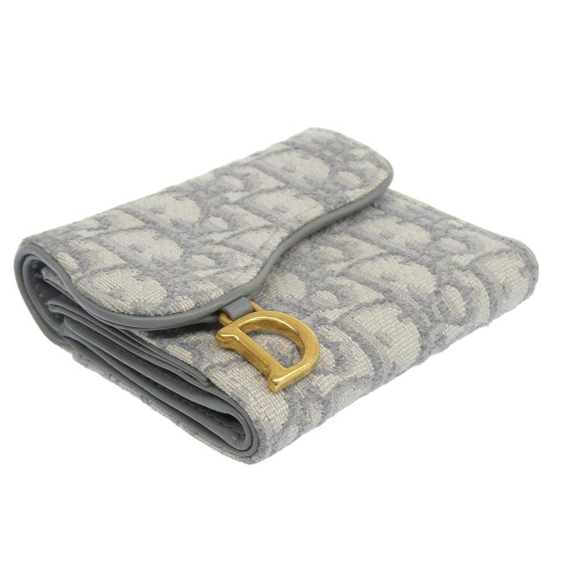 【美品】クリスチャンディオール　折り財布　コンパクトウォレット 楽天市場】【中古】 ディオール CHRISTIAN DIOR コンパクトウォレット