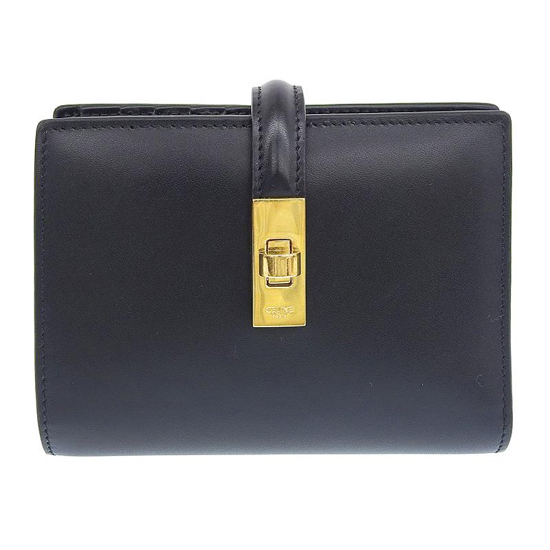16（CELINE） セリーヌ CELINE 16セーズ トリフォールド 二つ折り財布