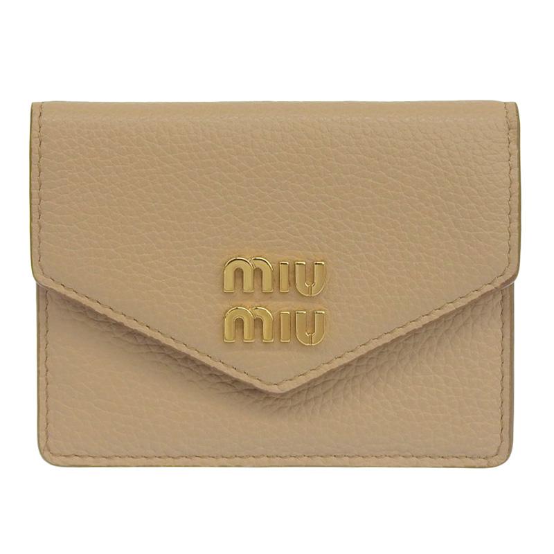 miu ミュウミュウ MIUMIU ヴィッテロダイノ カードケース 名刺入れ  