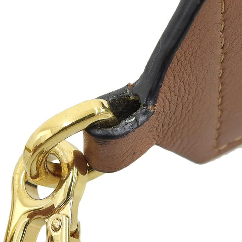 LOEWE（ロエベ） ショルダーストラップ アナグラム ジャカード レザー