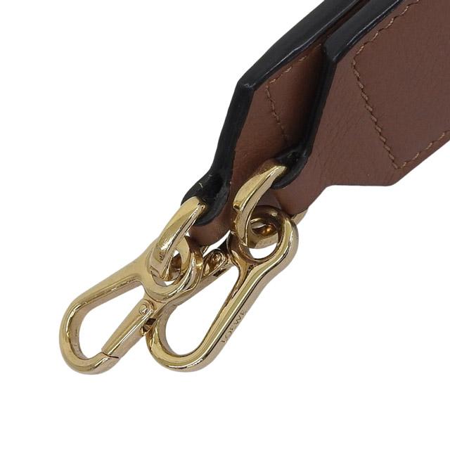 LOEWE（ロエベ） ショルダーストラップ キャンバス/レザー ベージュ