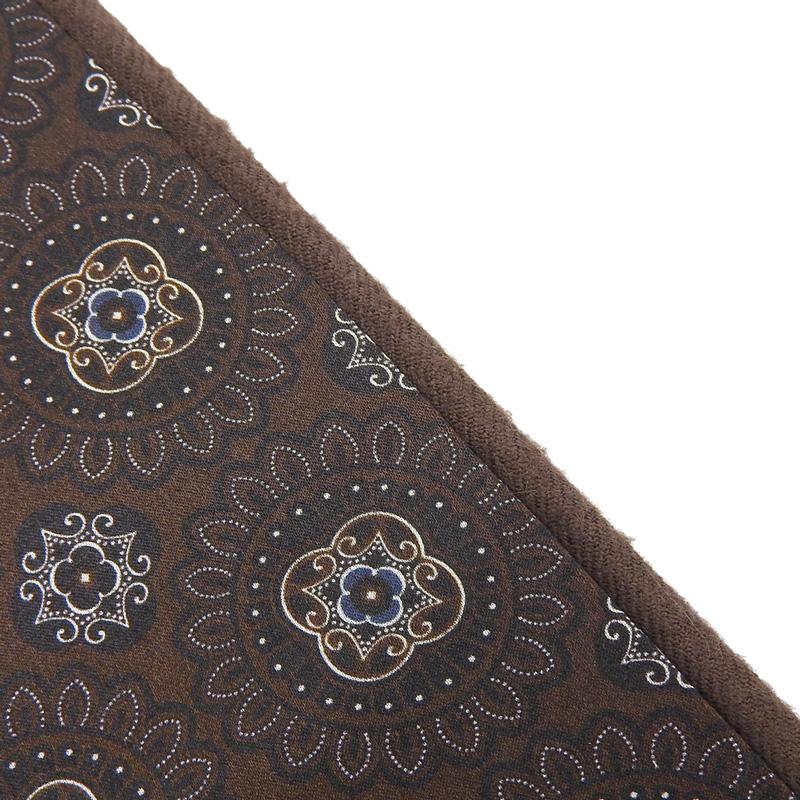 Brioni（ブリオーニ） マフラー シルク/カシミア ブラウン 中古 新入荷