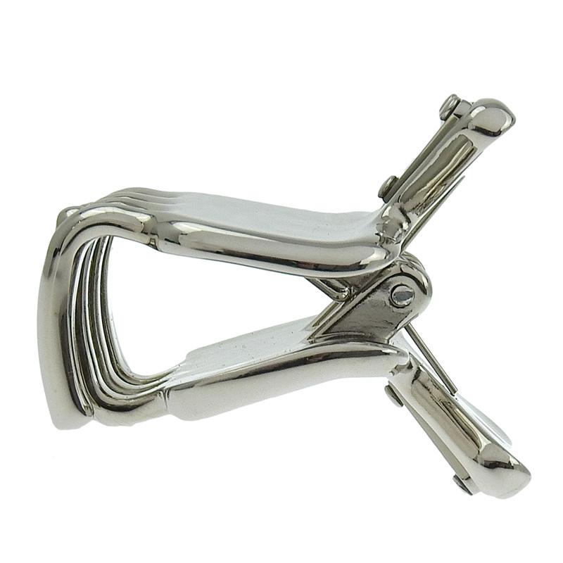 PRADA（プラダ） トライアングルロゴ ヘアクリップ ヘアアクセサリー