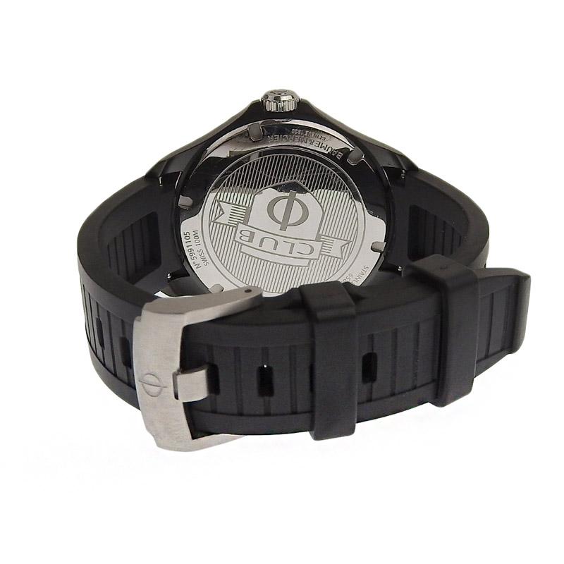 Baume & Mercier 自動巻き時計 ブラッククリフトン