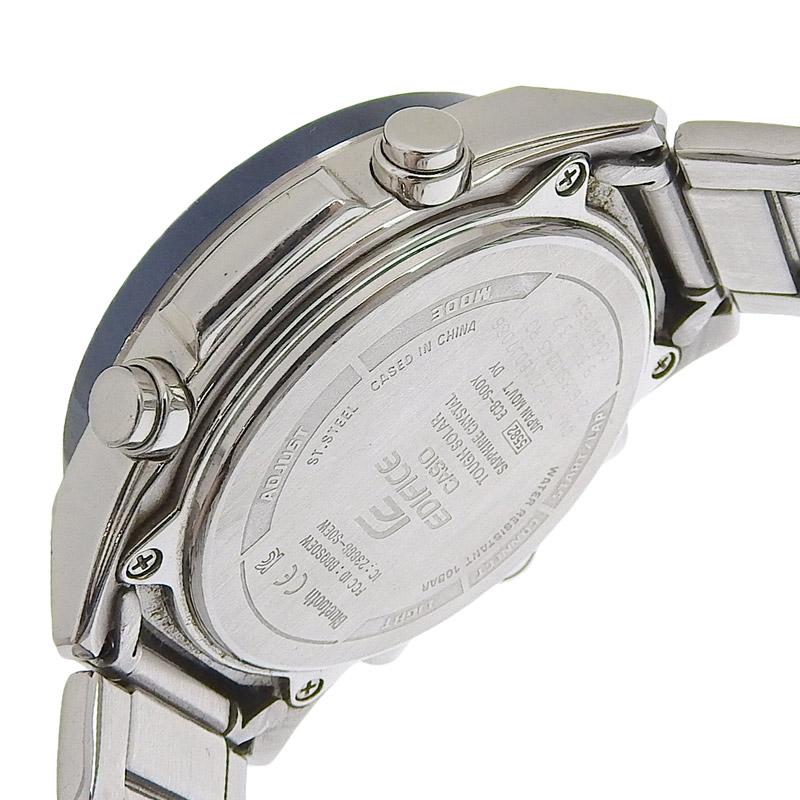 CASIO（カシオ） 時計 エディフィス ソーラー 腕時計 メンズ SS