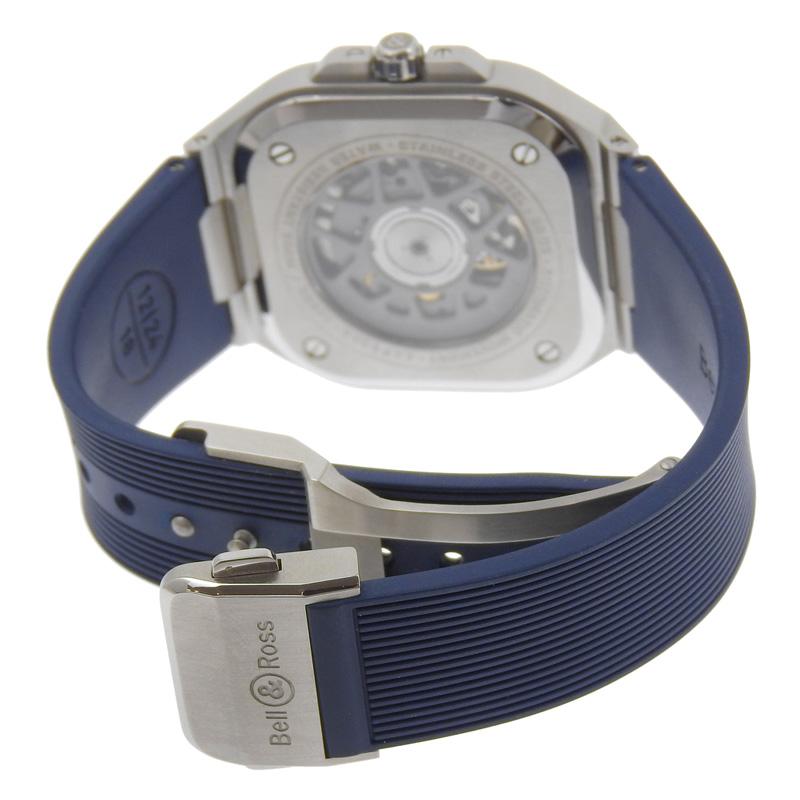 ベル＆ロス Bell & Ross BR05 メンズ 自動巻き 腕時計 SS/ラバー 