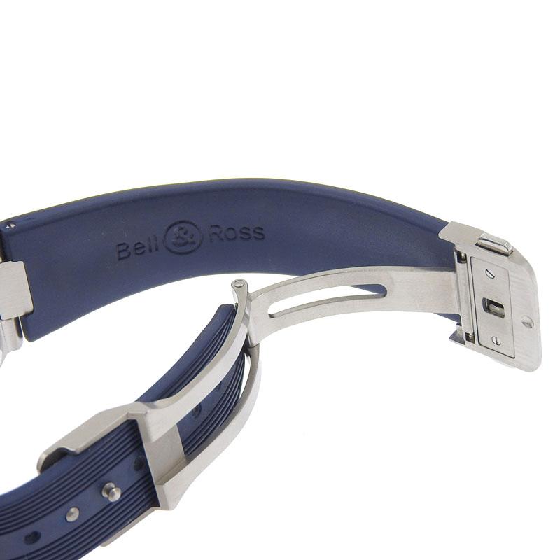 ベル＆ロス Bell & Ross BR05 メンズ 自動巻き 腕時計 SS/ラバー 