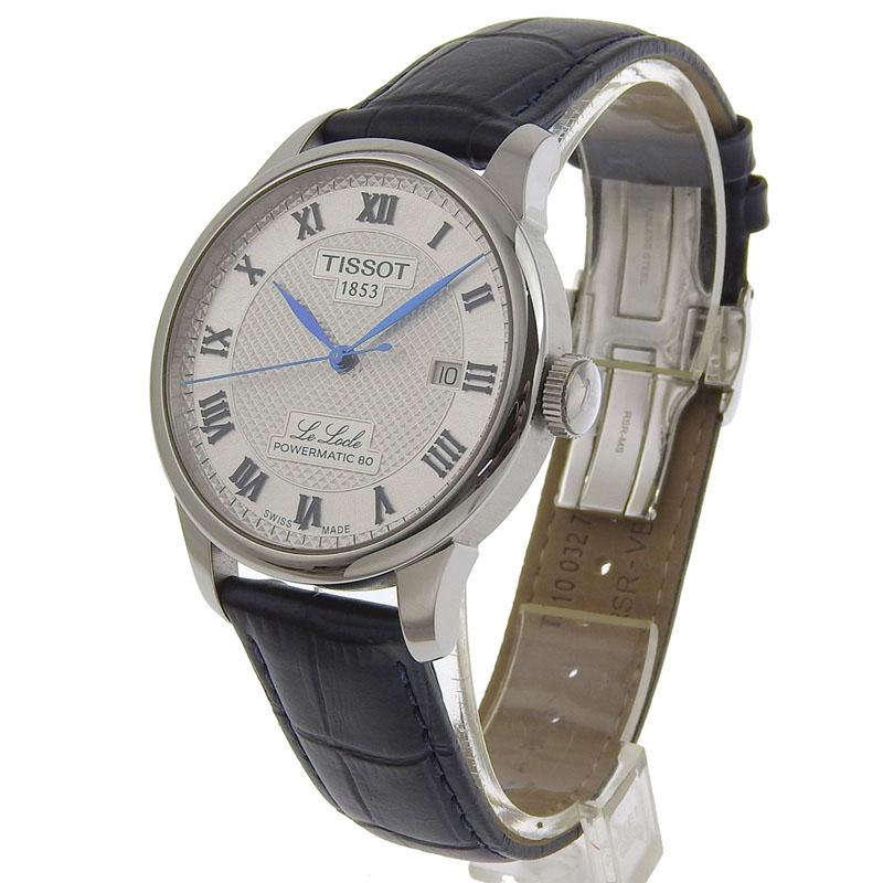 良品 稼働品 ティソ TISSOT 腕時計 ル・ロックル パワーマティック80 自動巻き 006407B メンズ ル・ロックル ティソ TISSOT パワーマティック 80 メンズ 自動巻き