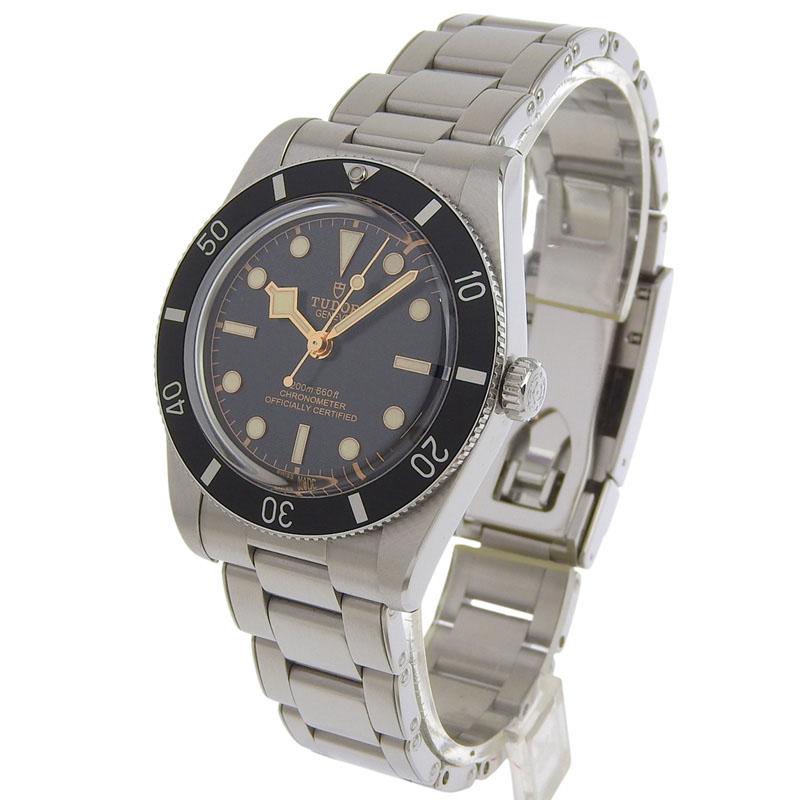 チュードル TUDOR ブラックベイ メンズ 自動巻き 腕時計 SS ブラック文字盤 79000N 中古 新入荷 OW0480 BLACK BAY チュードル TUDOR ブラックベイ メンズ 自動巻き 腕時計 SS