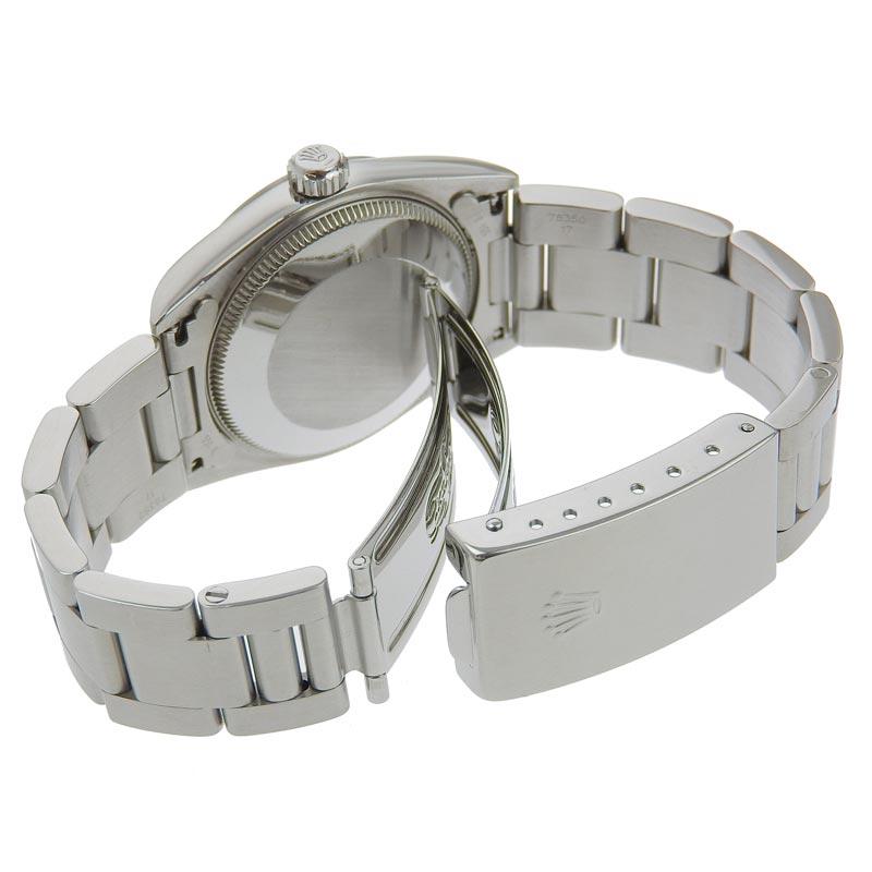 ロレックス ROLEX オイスターパーペチュアル ボーイズ 自動巻き 腕時計 SS ピンク文字盤 A番 1999年 77080 中古 新入荷 RO0275 オイスター パーペチュアル ロレックス ROLEX オイスター
