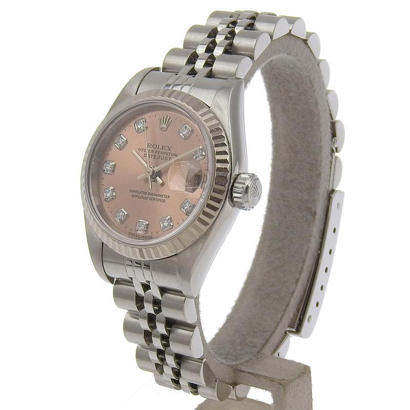 デイトジャスト ロレックス ROLEX レディース 自動巻き 腕時計 SS  
