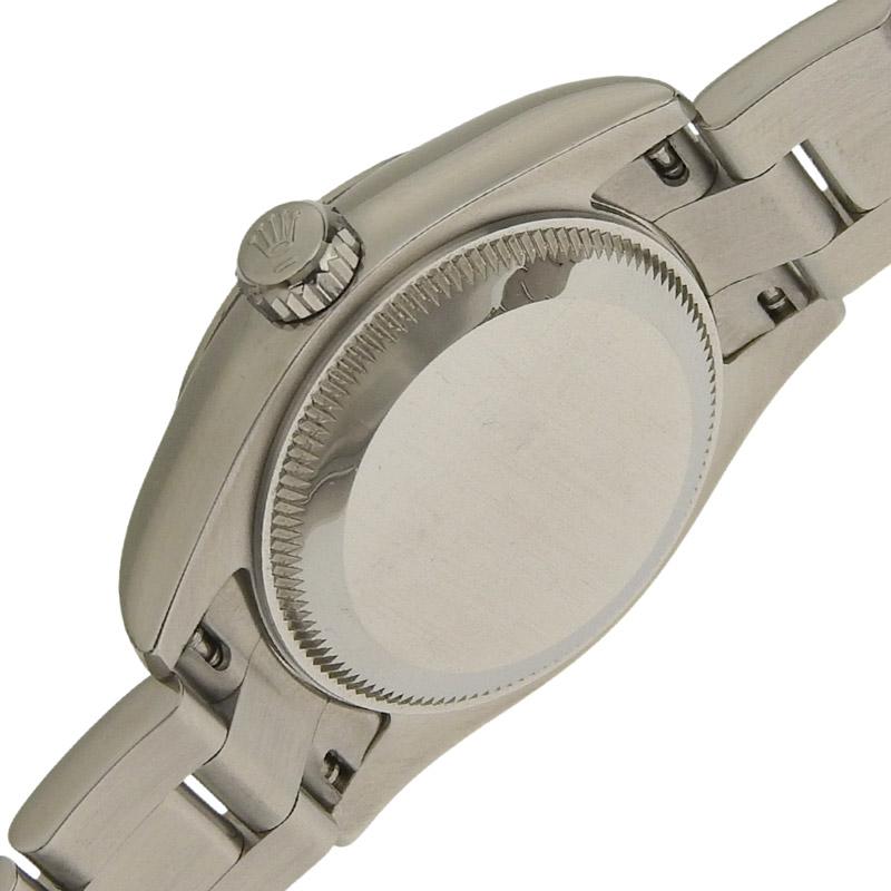 ロレックス ROLEX オイスターパーペチュアル レディース 自動巻き 腕時計 SS ピンク文字盤 Z番 2006～2007年 176210 中古 新入荷 RO0298 オイスター パーペチュアル ロレックス ROLEX オイスター