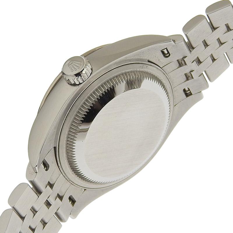 ロレックス ROLEX デイトジャスト28 レディース 自動巻き 腕時計 SS K18WG グレーローマン ダークグレー文字盤 279174 中古 新入荷 RO0304 デイトジャスト ロレックス ROLEX デイトジャスト28 レディース 自動