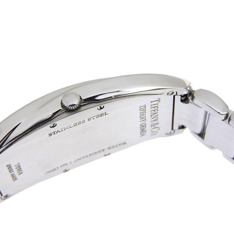 ティファニー TIFFANY & Co. ジェメア レディース クォーツ 腕時計 SS ホワイト文字盤 Z6401.10.10A29A00A 中古 新入荷 TI0115｜ronde｜04