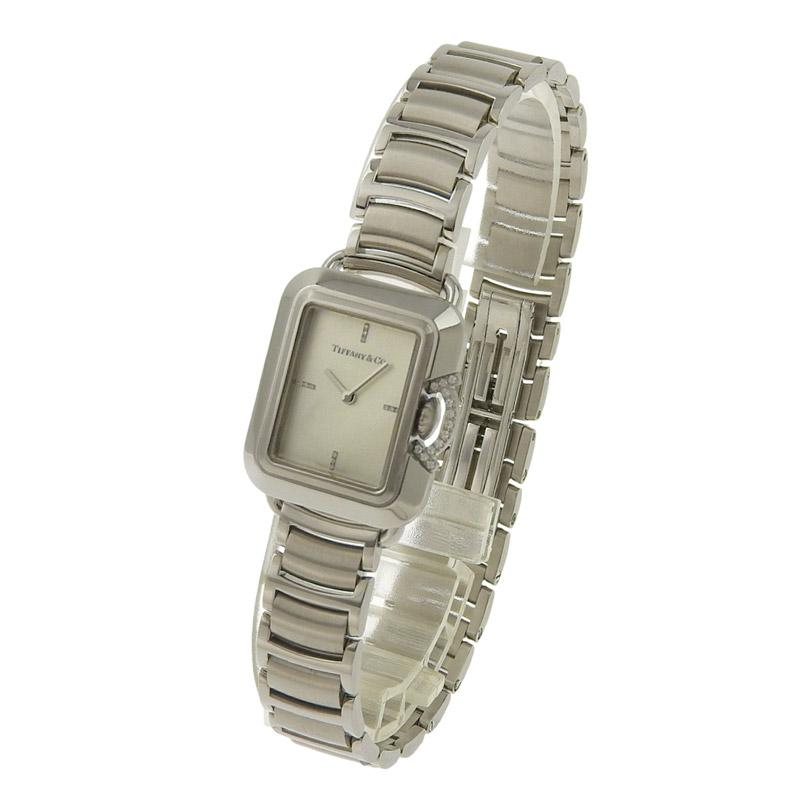 TIFFANY&Co.（ティファニー） TIFFANY & Co. Tレクタンブル クォーツ