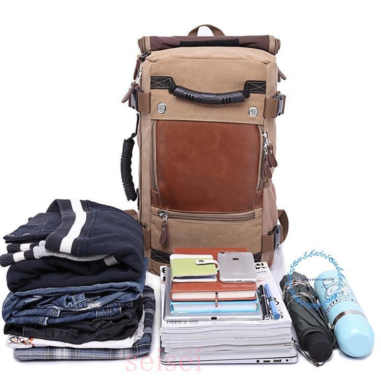 リュックサック メンズ 防災バッグ 大容量 黒 4way 40L 旅行バッグ アウトドア ビジネスリュック ナイロン 15.6インチPC収納可能 災害用_12