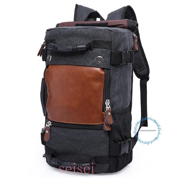 リュックサック メンズ 防災バッグ 大容量 黒 4way 40L 旅行バッグ アウトドア ビジネスリュック ナイロン 15.6インチPC収納可能 災害用_6