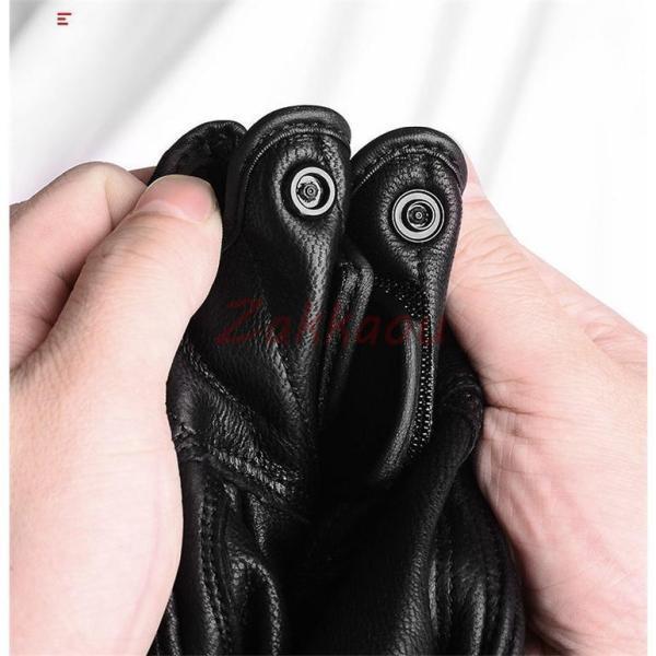 山羊革 スマホ対応可能 本革手袋　メンズ　グローブ　レザーグローブ　レザー手袋　glove　バイク手袋　バイクグローブ　レーシンググローブ_13