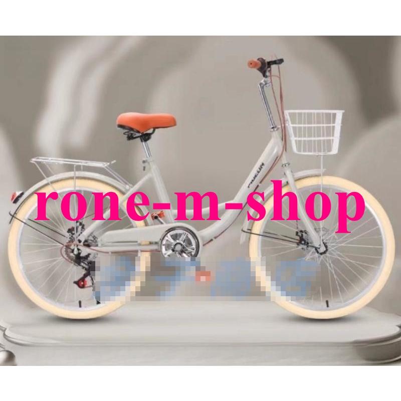 ママチャリ　単速　サイズ26　美品‼️ シティサイクル 自転車20 22 24 26インチシングルスピード単速/ 7段