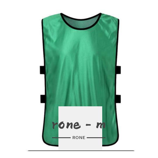 ビブス 20枚セット 大人用 子ども用 1-20 番号入り サッカー : RONE-M