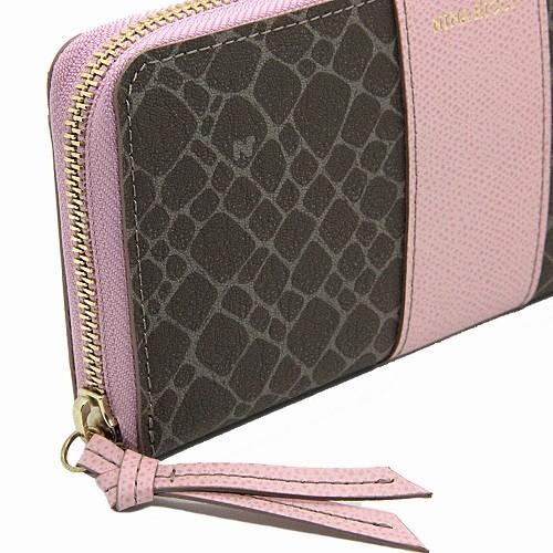 大人気★NINA RICCI グレインヌーボーパース ファスナー長財布 NINA RICCI ニナリッチNINA RICCI グレインヌーボーパース