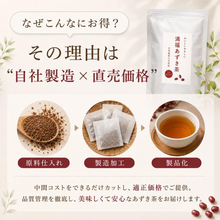 Rooibos Factory（ルイボスファクトリー） 小豆茶 あずき茶 4g x 55包