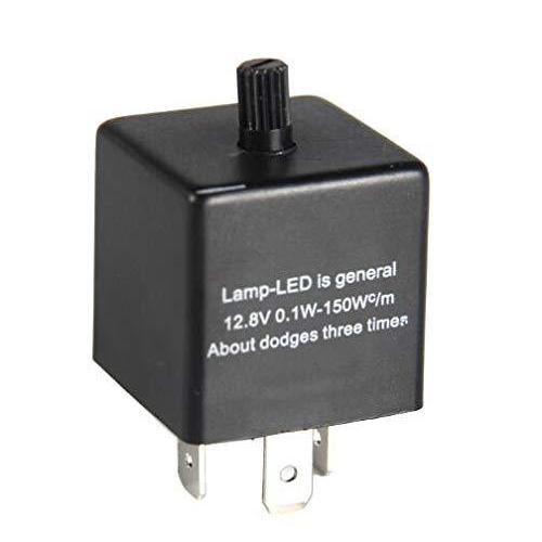 ウインカーリレー 3ピン 12v 車用 Icウインカーリレー Led対応 ハイフラ防止 汎用 3極 リレー 社外品 3pin カチカチ音あり Cf1 S Room109 通販 Yahoo ショッピング