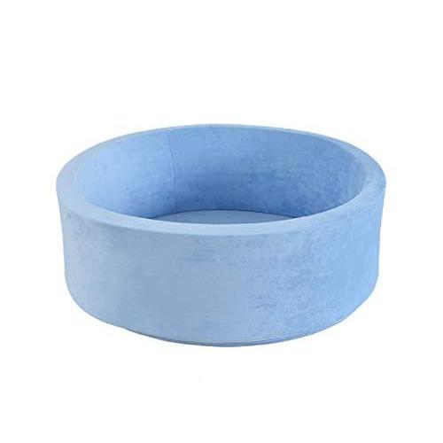 絶対一番安い フォームボールピット 幼児 子供用 ハンドメイド ソフトラウンドボール プール 子供用 幼児 プレイサークル 35 5 X 11 8インチ ブルー 保存版 Turningheadskennel Com