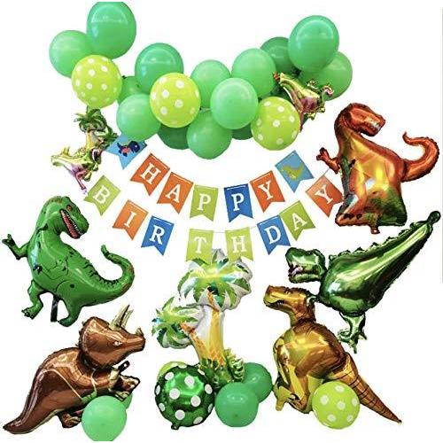 誕生日 恐竜 バルーン 飾り付け ダイナソー セット 男の子 女の子 巨大 風船 バースデー ガーランド S Room109 通販 Yahoo ショッピング