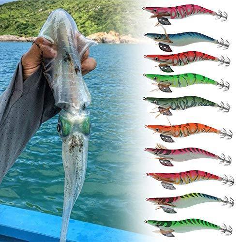 Colebread Jp 10点セット エギ ルアー セット 釣具セット イカルアー ソフトルアー イカ型 フック付き 夜光 光る釣り餌 夜釣り 釣り S Room109 通販 Yahoo ショッピング