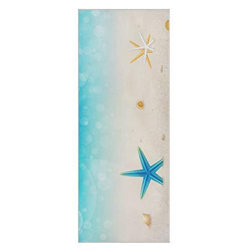 Akiraki ヨガタオル ヨガラグ 滑り止め ハワイ 海星 自然風景 かわいい 砂浜 ヨガマット 折りたたみ 滑らない 軽量 速乾 吸汗 アウトドア S Room109 通販 Yahoo ショッピング